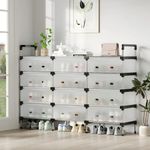 product_image_name-Generic-Etagère De Chaussures anti-poussière de Grande Capacité A 3 Rangées, 15 Niveaux Démontable-1