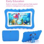 Generic Tablette Pour Enfants, Tablette Android 7 Pouces Avec WiFi, 1 Go + 8 Go Bleu - image 6