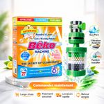 Beko Pack Lessive Machine + Filtre Purificateur d’Eau – Propreté & Eau Plus Saine