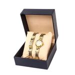 Pak Fook Ensemble Montre Et Bracelet Femme