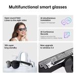 Generic Lunettes de Soleil Connectées Bluetooth - Audio Intégré & Micro - image 7