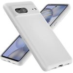 Coque En Silicone Compatible Pour Google Pixel 7 - BLANC