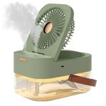 chic Ventilateur brumisateur d'eau électrique pour bureau, maison et voyage