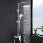 Generic Système de Colonne de Douche 4-en-1 Multifonction avec Mitigeur & Douchette - image 5