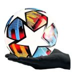 Generic Ballon De Football taille 5+pompe.. qualite première ligue - image 4