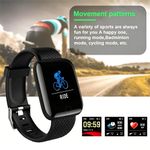 Generic Bracelet de fitness silicone podomètre étanche - image 6