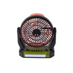 product_image_name-Generic-Enceintes Solaires Multifonctionnelles, Ventilateur, éclairage LED, Radio FM, Télécommande Avec Audio Bluetooth-2