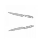 2 Couteaux En Acier Inoxydable