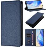 Diverse  Etui à Rabat Compatible Pour Samsung Galaxy A12 – BLEU