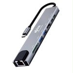 Efrica adaptateur multifonction 8 en 1 powerTrans USB-C Hub Dock