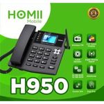 product_image_name-HOMII-H950 - Téléphone Fixe -( 2 SIM) - Écran 2,4" - 2500mAh_ideal pour maison et bureau_noir -2
