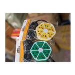 Rallonge d'alimentation hexagonale 4 Ports 110v et 4 USB 5v, 2 pièces