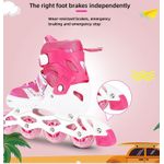 product_image_name-Generic-Patins à roulettes professionnels réglables pour enfants ou adolescents-4