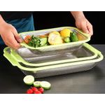 Generic Passoire de Cuisine en Acier Inoxydable avec Poignées Ergonomiques - image 5