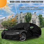 product_image_name-Generic-Housse De Voiture Complète Résistante Au Soleil, à La Pluie Et Isolée-6