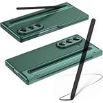 Generic Etui a rabat compatible Samsung Galaxy Z Fold 6 5G avec Stylet S intégrée - Vert - image 3