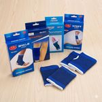 4 Supports Orthopédiques Élastiques (Cheville, Poignet, Mollet)