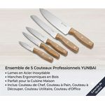 Set de 5 couteaux de cuisine