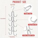 product_image_name-Generic-10 crochets 5 couches patères, support de rangement rotatif pour sacs à main, support de rangement-4