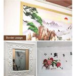 Generic Papier Peint Décoratif - Bordure De Plinthe - 1 Rouleau - Blanc - image 2