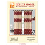 Belle Rideaux de salon/chambre à coucher 2pieces