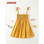 JOMAKE Robe à bretelles pour filles de 1 à 7 ans