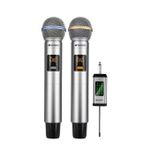 Microphones Sans Fil UHF – Double Micro + Récepteur Compact YH