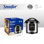 product_image_name-Sonifer-Cuisinière à Riz Electrique Automatique  SF-4032, 220V, Grande Capacité 8 Litres - Ecran LED - Bol En Acier Inoxydable-1