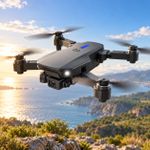 Generic Drone Pliable Télécommandé avec Caméra HD - E88 - image 3