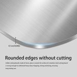 product_image_name-Generic-Planche à découper en titane - En acier inoxydable des deux côtés - Sans BPA - Pour la cuisine, la viande, le pain, les légumes, les fruits (29 x 20 cm)-2