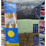 product_image_name-Fashion-6 caleçons en coton - 3 blancs - 3 Multicolore -2