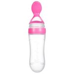 product_image_name-TiLECC-3Pcs Silicon Squeeze Feeding Bottle + Fruit Feeder + Finger Brush-2