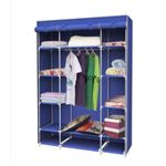 Generic Armoire penderie en tissu avec étagères - image 3