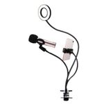 product_image_name-Generic-Anneau lumineux LED universel pour selfie avec support flexible pour téléphone portable et support de micro-2