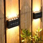 product_image_name-Generic-Lot de 2 appliques solaires - Lampe décorative de jardin étanche - Lampe fluorescente pour clôture d'escalier-5
