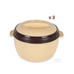 Generic Lot De 3 Soupières Glacière En Thermos... - image 2