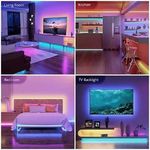 product_image_name-Generic-	 Bande Lumineux LED RGB Pour Décoration 5 Mètres 1 avec Télécommande - Illuminez Votre Vie en Couleurs-2