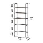 product_image_name-Generic-Meuble De Rangement Salle De Bain 3 Niveaux - Rangement Toilettes Avec Etagere – Noir-3