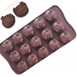 Generic 5 MOULES POUR BONBON-TOFFI-CHOCOLAT-GLACE - image 2