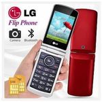 LG G 360 -DUEL SIM - Portable à Clapet – Design Chic Camera - Rouge