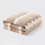 Generic Serviette de bain absorbente super douce - marron