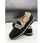 baladeuse homme en cuir noir