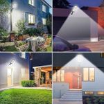 product_image_name-Generic-Deux Puissant Lampadaire Solaire Télécommandé à Induction - Noir 100W-3