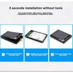 Generic Boitier Externe Disque Dur Vers USB 3.0 - image 5