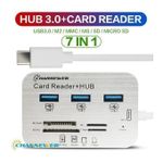 product_image_name-Generic-Adaptateur Hub USB 3.0/3 Port USB 7 EN 1  FF-1