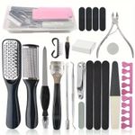 Generic Kit Pédicure 27 En 1 - Noir