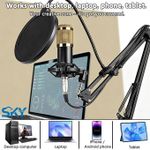 Generic Carte son V8 + Ensemble de micro portable, Professionnel pour Live/Enregistrement - image 5