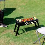 Generic Barbecue portable pliable au charbon de bois - image 5