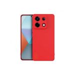 product_image_name-Generic-XIAOMI Coque En Silicone Compatible Redmi Note 13 Pro Avec 2 Antichoc 5D - Rouge-1