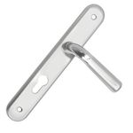 product_image_name-Generic-Ensemble Poignée De Porte + Serrure Encastrable  De Serrure Avec 5 Clés-4